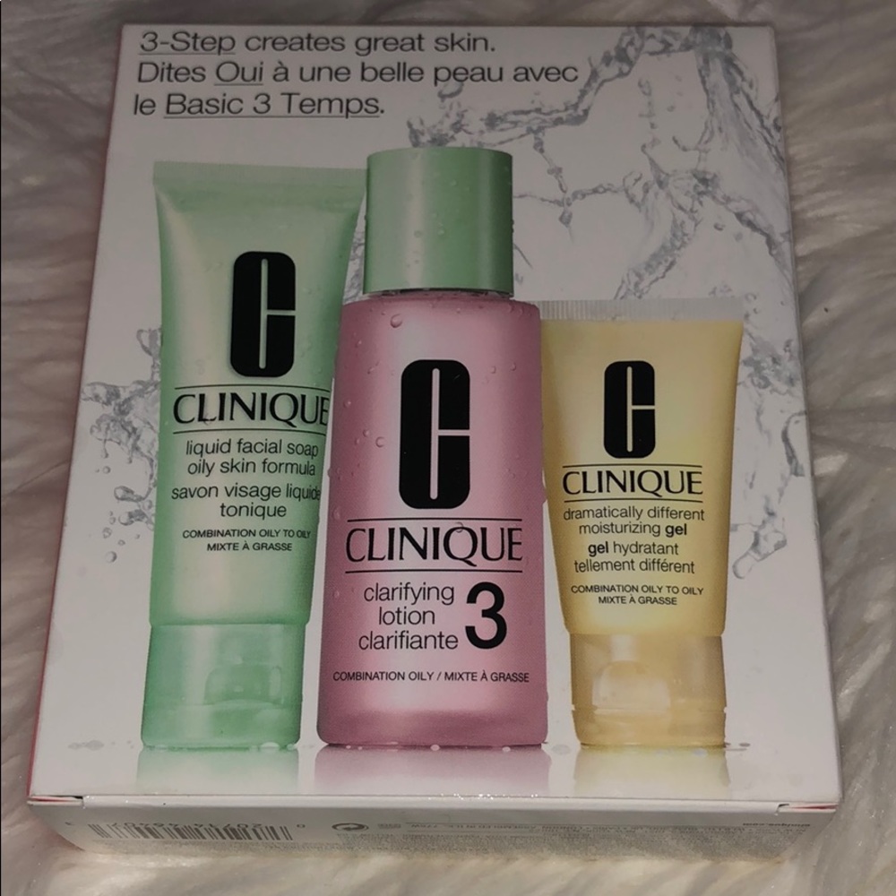 Clinique- 3 step kit